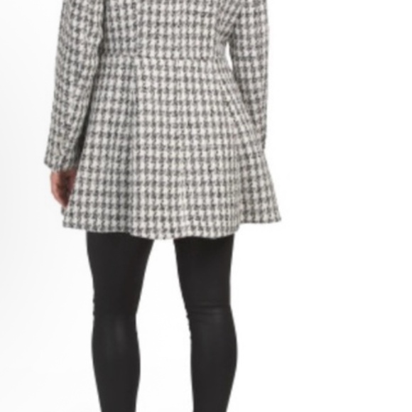 NWOT Laundry By Shelli Segal women skirted coat size small - Picture 7 of 7